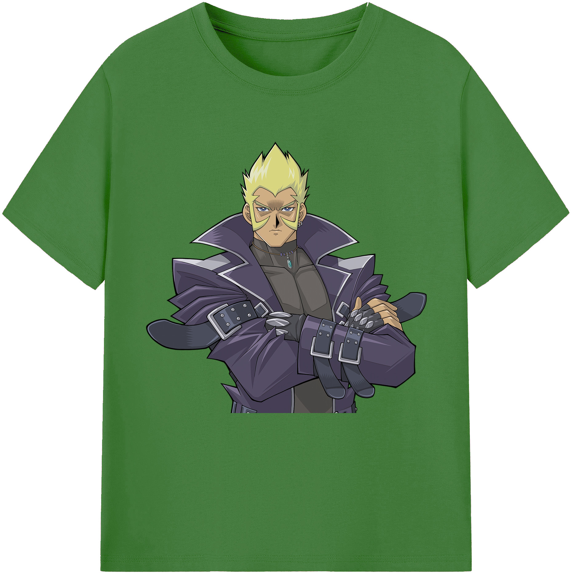 （画像用） 遊☆戯☆王 Yu-Gi-Oh! レディースカジュアルプリントTシャツ（綿100％）